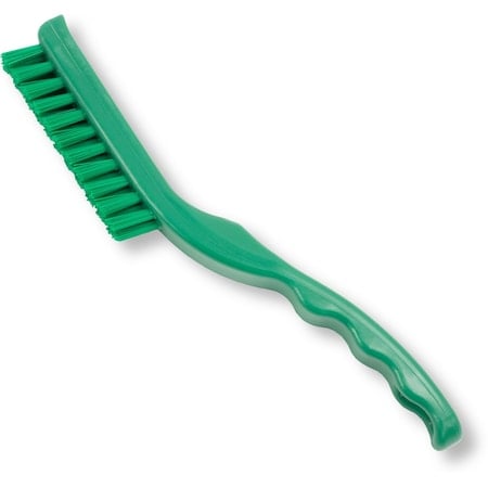 0.88 in W Detail Brush, Green, Polypropylene MPN:42022EC09