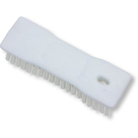 2.5 in W Hand Scrub Brush, White, Polypropylene MPN:42024EC02