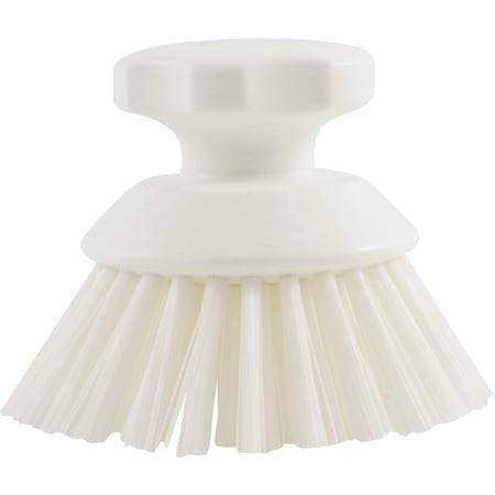 5 in W Round Scrub Brush, Tan, Polypropylene MPN:42395EC25