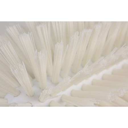 4 in W Pipe and Valve Brush, White, Polypropylene MPN:45004EC02