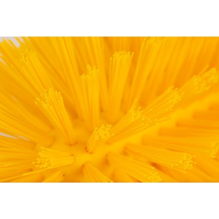 4 in W Pipe and Valve Brush, Yellow, Polypropylene MPN:45004EC04