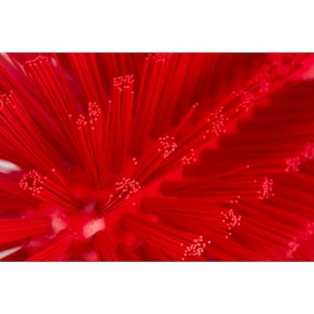 4 in W Pipe and Valve Brush, Red, Polypropylene MPN:45004EC05