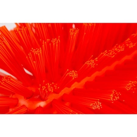 4 in W Pipe and Valve Brush, Orange, Polypropylene MPN:45004EC24