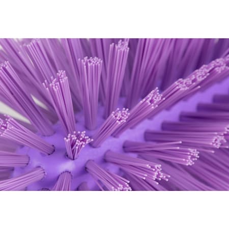 4 in W Pipe and Valve Brush, Purple, Polypropylene MPN:45004EC68
