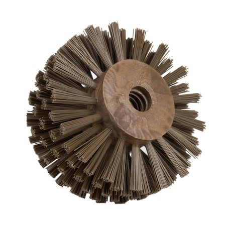 5 in W Pipe and Valve Brush, Brown, Polypropylene MPN:45005EC01