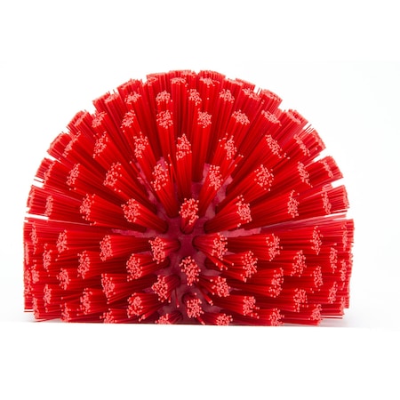 5 in W Pipe and Valve Brush, Red, Polypropylene MPN:45005EC05