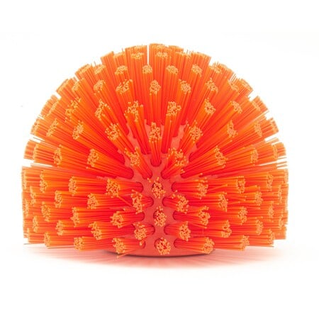 5 in W Pipe and Valve Brush, Orange, Polypropylene MPN:45005EC24