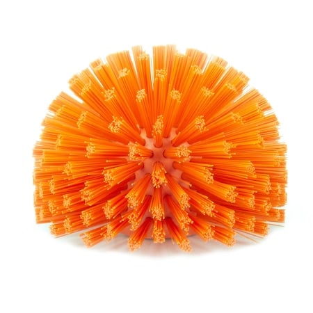 6 in W Pipe and Valve Brush, Orange, Polypropylene MPN:45006EC24