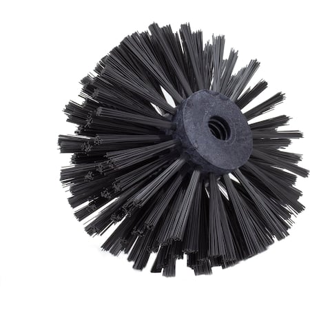 7 in W Pipe and Valve Brush, Black, Polypropylene MPN:45007EC03