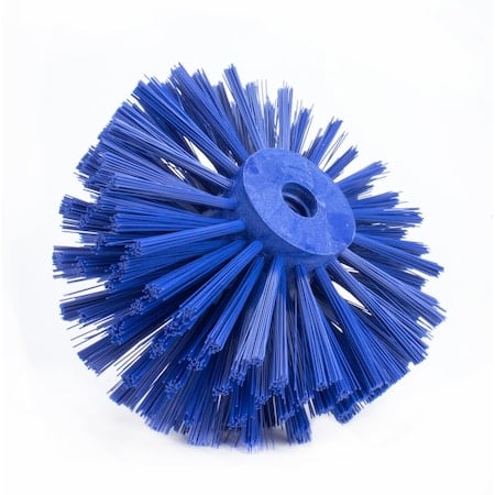 7 in W Pipe and Valve Brush, Blue, Polypropylene MPN:45007EC14