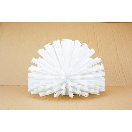 8 in W Pipe and Valve Brush, White, Polypropylene MPN:45008EC02