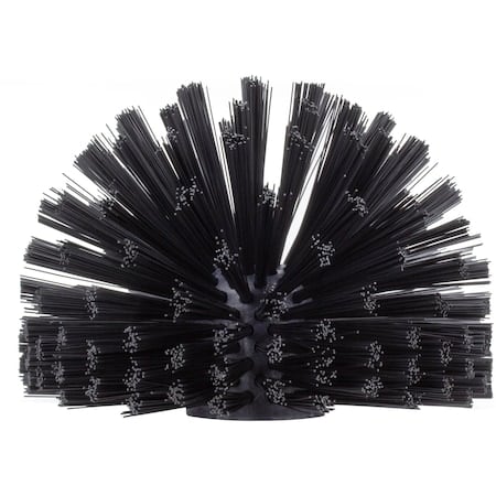 8 in W Pipe and Valve Brush, Black, Polypropylene MPN:45008EC03