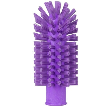 2.5 in W Pipe and Valve Brush, Purple, Polypropylene MPN:45022EC68