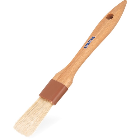 Basting Brush, 8 1/4 in L, Wood Handle MPN:4037200