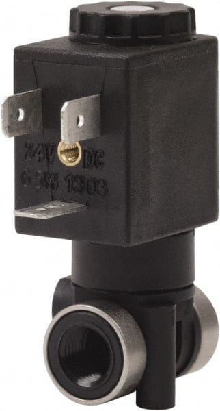Solenoid Valve: 2-Way & 2-Position, 1/8