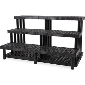 SPC Industrial™ 3 Step Display Wall Shelf Starter 66