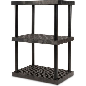 SPC Industrial™ DuraShelf™ 3 Shelf Grid Top 36