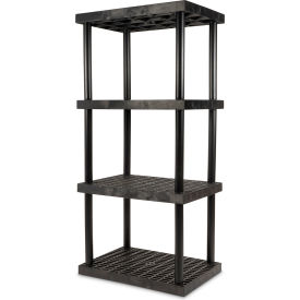 SPC Industrial™ DuraShelf™ 4 Shelf Grid Top 36
