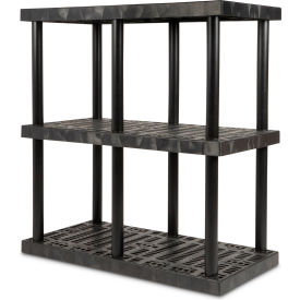 SPC Industrial™ DuraShelf™ 3 Shelf Grid Top 48