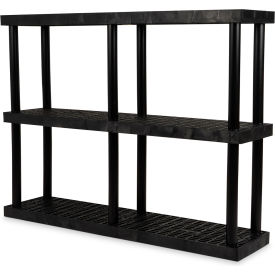 SPC Industrial™ DuraShelf™ 3 Shelf Grid Top 66