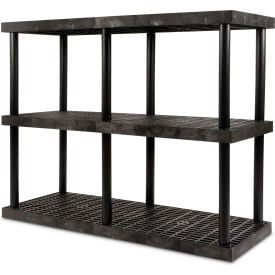 SPC Industrial™ DuraShelf™ 3 Shelf Grid Top 66