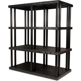 SPC Industrial™ DuraShelf™ 4 Shelf Grid Top 66