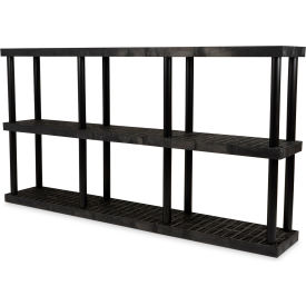 SPC Industrial™ DuraShelf™ 3 Shelf Grid Top 96