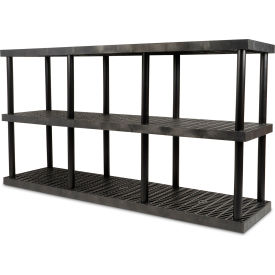 SPC Industrial™ DuraShelf™ 3 Shelf Grid Top 96