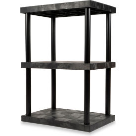 SPC Industrial™ DuraShelf™ 3 Shelf Solid Top 36