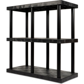 SPC Industrial™ DuraShelf™ 3 Shelf Solid Top 48
