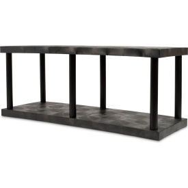 SPC Industrial™ DuraShelf™ 2 Shelf Solid Top 66