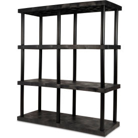 SPC Industrial™ DuraShelf™ 4 Shelf Solid Top 66