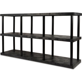 SPC Industrial™ DuraShelf™ 3 Shelf Solid Top 96