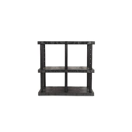 Dura-Shelf, Adjst, Solid Top, 48 x 24, 48