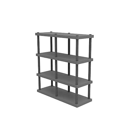 Dura-Shelf, Adjustable, Solid 66 24 72 H MPN:AST6624X4