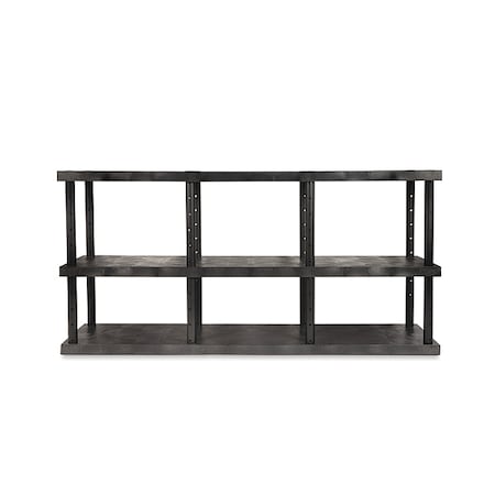 Dura-Shelf, Adjst, Solid Top, 96 x 24, 48