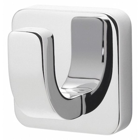 Robe Hook, Brass, Chrome, 1.75 W, 2.19 L MPN:SA-2406
