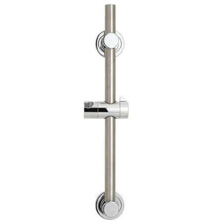 Straight, Combination Slide/Grab Grab/Slide Bar, Metal, Polished Chrome MPN:VS-153-ADA