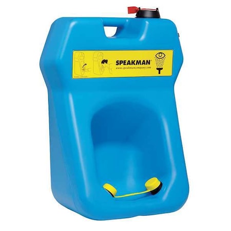 Portable Eyewash, Gravity-Fed, Wall Mount, Portable, 32.0 H., 23.25 W MPN:SE-4300