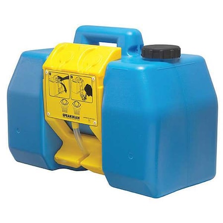 Portable Eyewash, 9 gal Tank Capacity, Wall Mount, Portable, 15.551 H., 11.024 W MPN:SE-4400