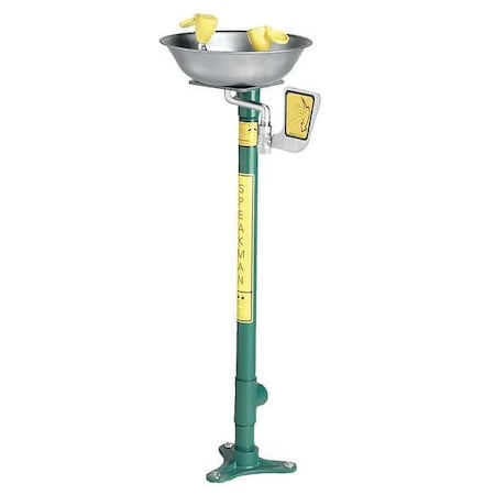 Eye/Face Wash Station, Floor Mount, Floor Mounted, 41.0 H., 14.87 W MPN:SE-491