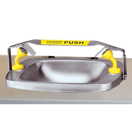Eye/Face Wash Station, Counter Mounted, 4.25 H., 14.0 W MPN:SE-565