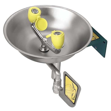 Eyewash Station, Wall Mount, Wall Mounted, 11.5 H., 14.875 W MPN:SE-582