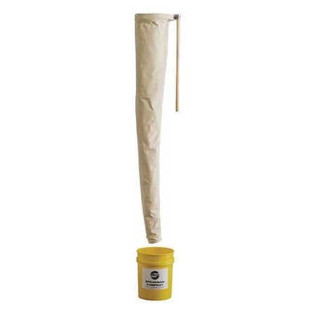 Shower Eyewash Test Kit, Plastic, PVC, Steel, Vinyl, White, For Use With, Eyewash Station MPN:SE-950