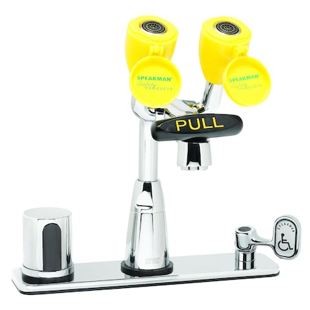 Comb Eyewash Sensor Faucet 8In MPN:SEF-1826