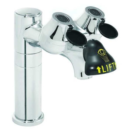 Eyewash/Faucet Combination, Counter Mounted, 8.0 H., 4.5 W MPN:SEF-2001