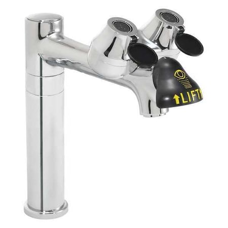Eyewash/Faucet Combination, Faucet Mount, Counter Mounted, 10.0 H., 4.5 W MPN:SEF-2001-8