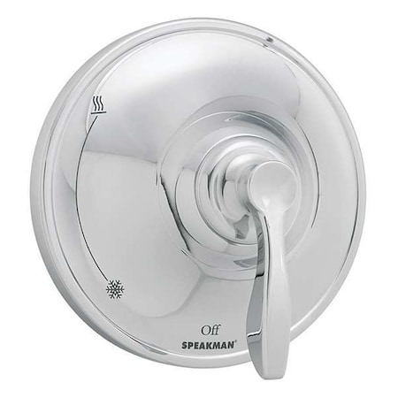 Wall Shower Valve Trim, 1, Polished Chrome MPN:CPT-10000-P