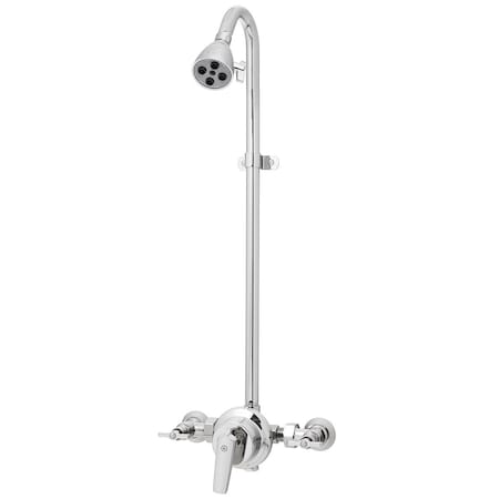 Exposed Shower, Manual, 2, Polished Chrome MPN:S-1495-3-AF