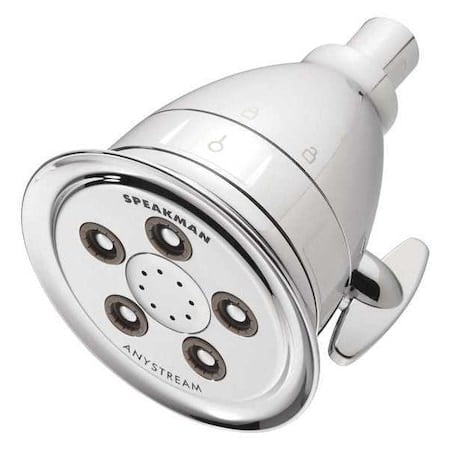 wall, Shower Head, Polished Chrome, Wall MPN:S-2005-HBF